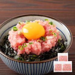 かねなかや次兵衛 天然 マグロ 粗挽き ネギトロ 300g(100g×3袋) 冷凍 マグロのたたき 小分け 個包装 マグロ 鮪 冷凍食品【C配送：冷凍】