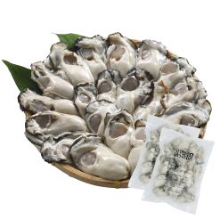 SETOUCHI OYSTER 冷凍かき 広島県産 1.2kg (600g × 2袋 / 解凍後 各510g / 2L) 国産 冷凍牡蠣 (殻無し/むき身/加熱用) 大粒 海鮮